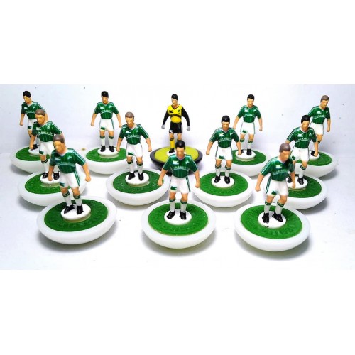 Subbuteo Andrew Table Soccer Panathinaikos  1985-86 on Lightweight bases